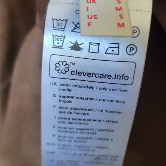 Esprit NWT Brown Faux Suede Jacket - Picture 9 of 15